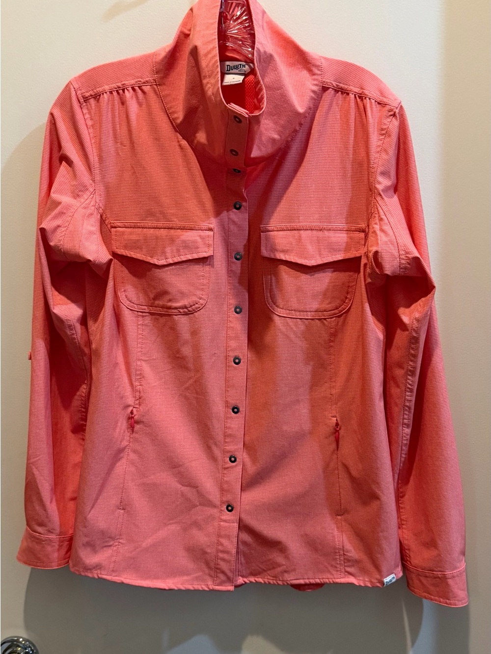 Duluth Trading Co Coral Sol Survivor Utility Shirt-Jacket-S